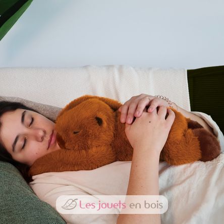 Peluche capybara marron lesté 50 cm HO3398 Histoire d'Ours 9