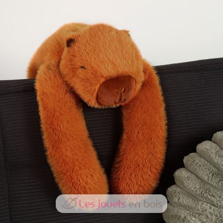 Peluche capybara marron lesté 50 cm HO3398 Histoire d'Ours 3