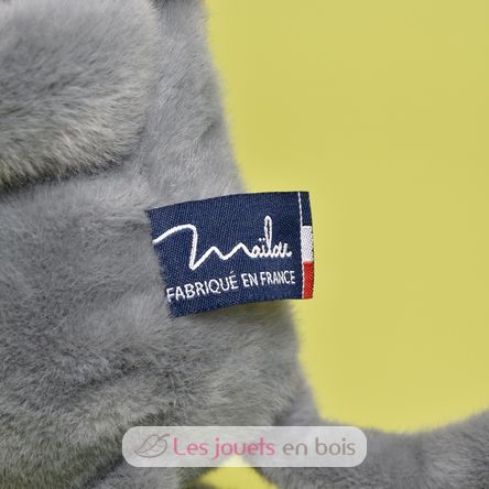 Peluche Chat Méloé bleu gris 37 cm MA0261 Maïlou Tradition 3