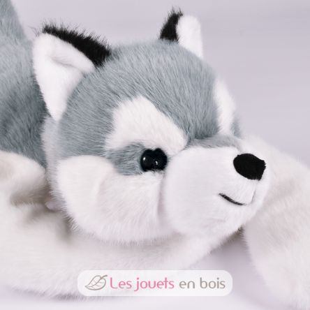 Peluche chien Husky lesté 50 cm HO3408 Histoire d'Ours 2