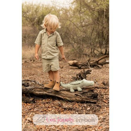 Peluche Crocodile Safari Friends LD8356 Little Dutch 7