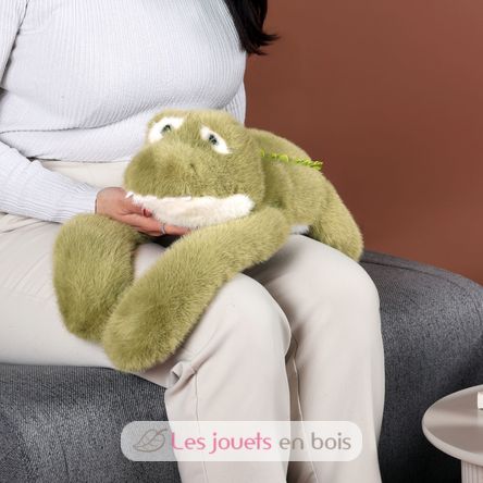Peluche crocodile vert lesté 50 cm HO3396 Histoire d'Ours 6