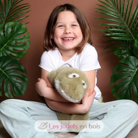 Peluche crocodile vert lesté 50 cm HO3396 Histoire d'Ours 5