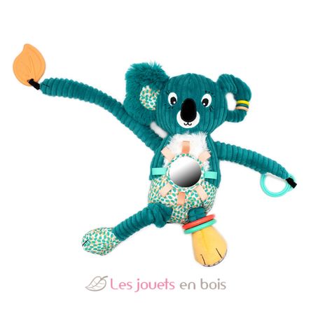 Peluche d'activités nomade Berlingos le koala DE42137 Les Déglingos 2