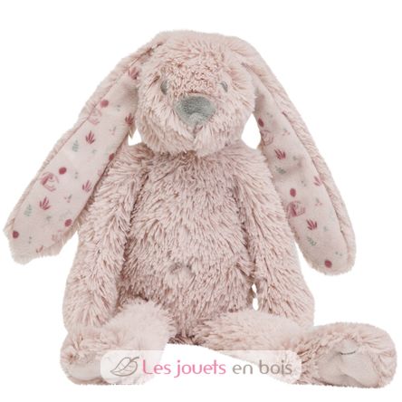 Peluche Lapin Richie Liberty rose 38 cm HH-134580 Happy Horse 1