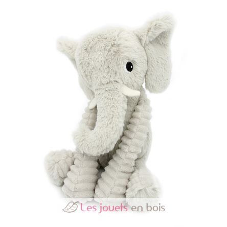 Peluche éléphant maman et son bébé gris DE72804 Les Déglingos 4