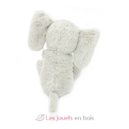 Peluche éléphant maman et son bébé gris DE72804 Les Déglingos 5