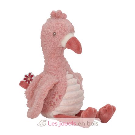 Peluche Flamant rose Safari Friends LD8353 Little Dutch 2