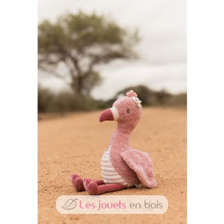 Peluche Flamant rose Safari Friends LD8353 Little Dutch 4