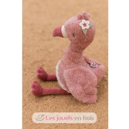 Peluche Flamant rose Safari Friends LD8353 Little Dutch 5