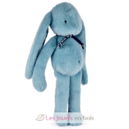 Peluche Lapin Méloé bleu lagon 37 cm MA0266 Maïlou Tradition 5