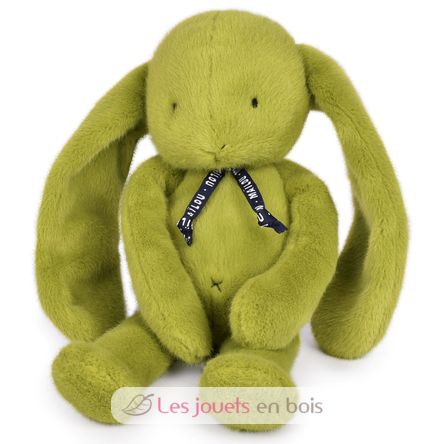 Peluche Lapin Méloé pomme granny 37 cm MA0327 Maïlou Tradition 1