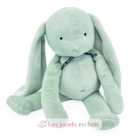 Peluche Lapin Méloé vert sauge 56 cm MA0039 Maïlou Tradition 1