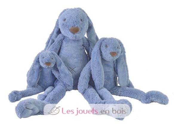 Peluche Lapin Richie bleu 28 cm HH132104 Happy Horse 2