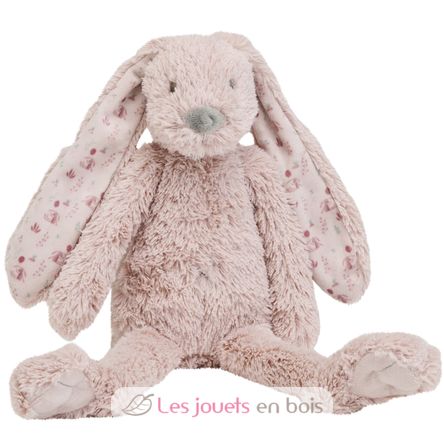 Peluche Lapin Richie Liberty rose 28 cm HH134584 Happy Horse 1