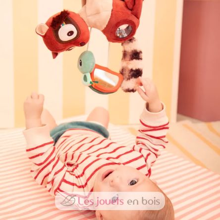 Peluche lémurien Elvis à suspendre LL83681 Lilliputiens 2