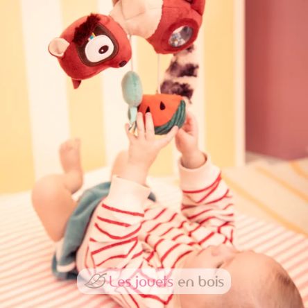 Peluche lémurien Elvis à suspendre LL83681 Lilliputiens 5
