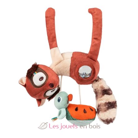 Peluche lémurien Elvis à suspendre LL83681 Lilliputiens 1
