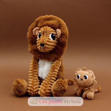Peluche lion papa et son bébé DE76210 Les Déglingos 8