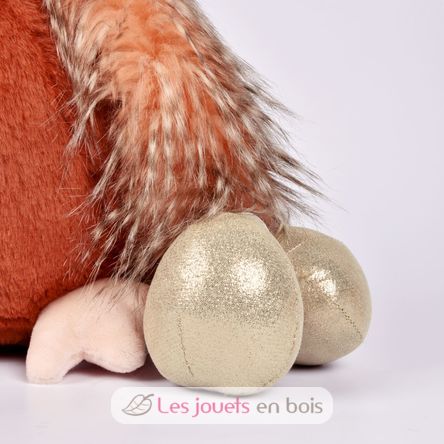 Peluche poule et ses œufs d'or 28 cm HO3447 Histoire d'Ours 4