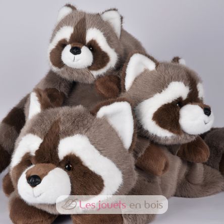 Peluche raton laveur marron lesté 32 cm HO3303 Histoire d'Ours 2