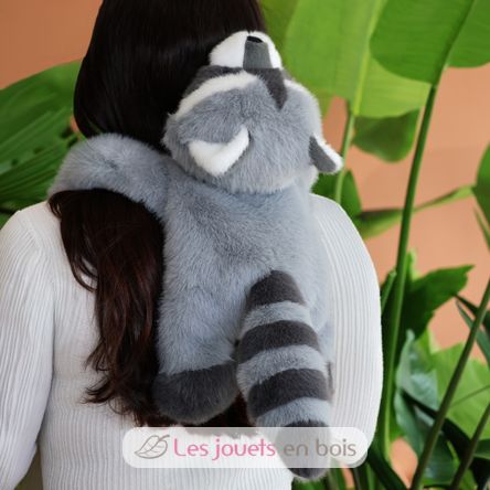 Peluche raton laveur gris lesté 50 cm HO3395 Histoire d'Ours 3