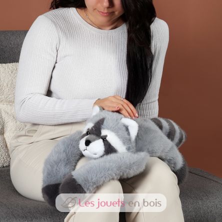 Peluche raton laveur gris lesté 50 cm HO3395 Histoire d'Ours 4