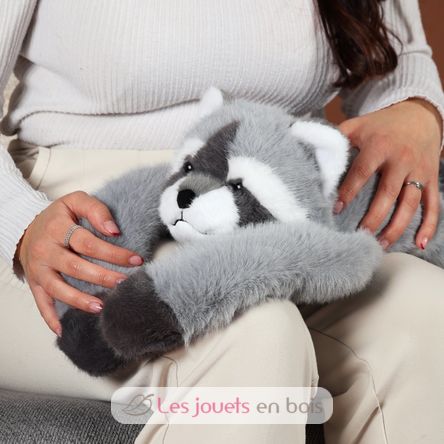 Peluche raton laveur gris lesté 50 cm HO3395 Histoire d'Ours 2