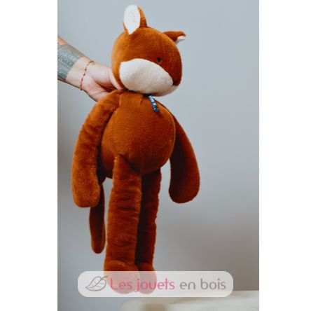 Peluche Renard Méloé fauve 56 cm MA0198 Maïlou Tradition 3