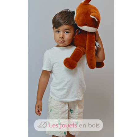 Peluche Renard Méloé fauve 56 cm MA0198 Maïlou Tradition 2