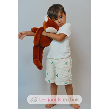 Peluche Renard Méloé fauve 56 cm MA0198 Maïlou Tradition 4