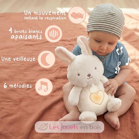 Peluche respirante Lapin DC4685 Doudou et Compagnie 4