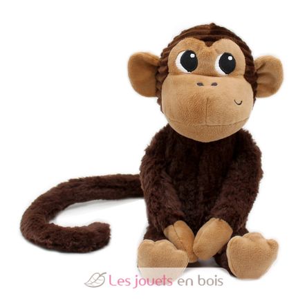 Peluche singe maman et son bébé DE76240 Les Déglingos 4