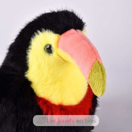 Peluche oiseau Toucan 15 cm HO3443 Histoire d'Ours 2