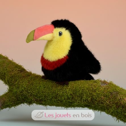 Peluche oiseau Toucan 15 cm HO3443 Histoire d'Ours 4