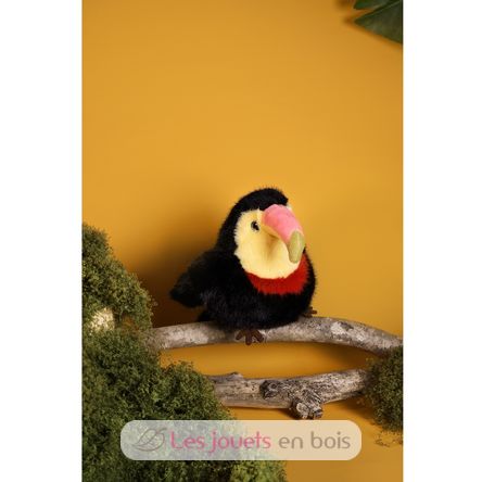Peluche oiseau Toucan 15 cm HO3443 Histoire d'Ours 5