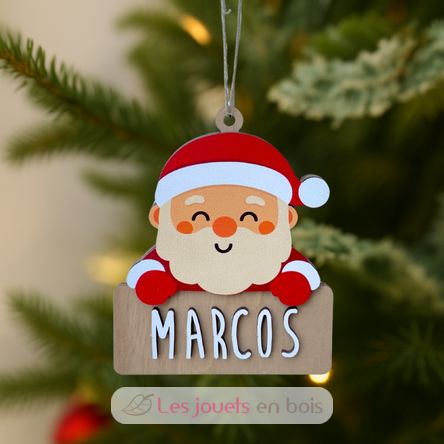 Père Noël personnalisable en bois VI-AD01 Vintiun 4