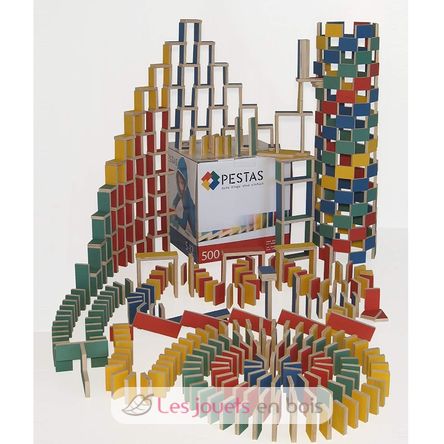 Boite de 500 dominos Pestas PE-500Pcube Pestas 1