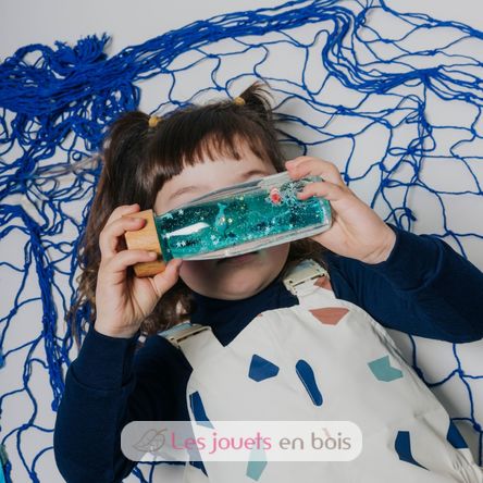 Bouteille sensorielle Move Baleine PB85794 Petit Boum 5