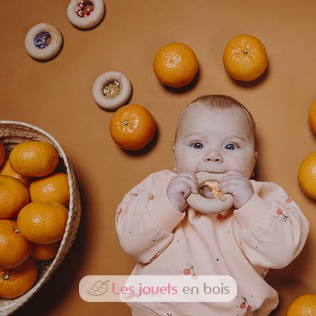 Donut sensoriel Oranges PB85762 Petit Boum 3