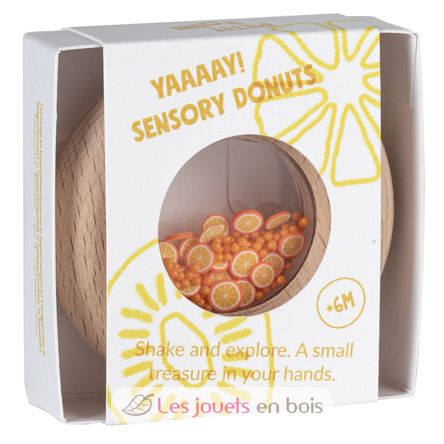 Donut sensoriel Oranges PB85762 Petit Boum 2