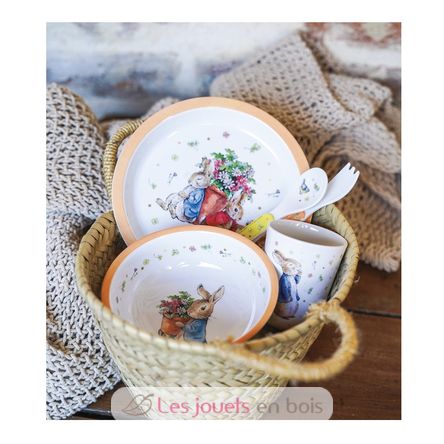 Coffret 5 pièces Pierre Lapin abricot PJ-BP701T Petit Jour 2