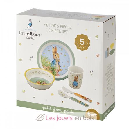 Coffret 5 pièces Pierre Lapin vert PJ-BP701BT Petit Jour 3
