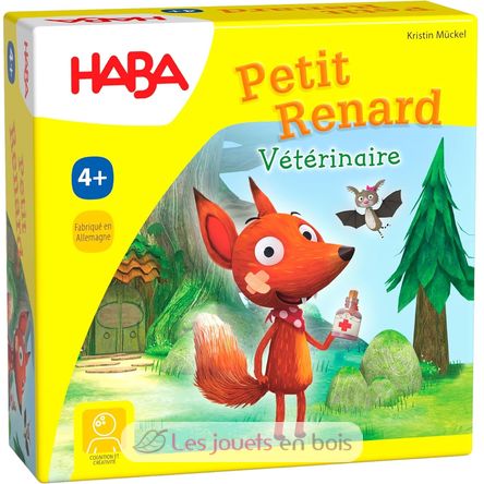 Jeu de dés Petit renard vétérinaire HA1302797002 Haba 1