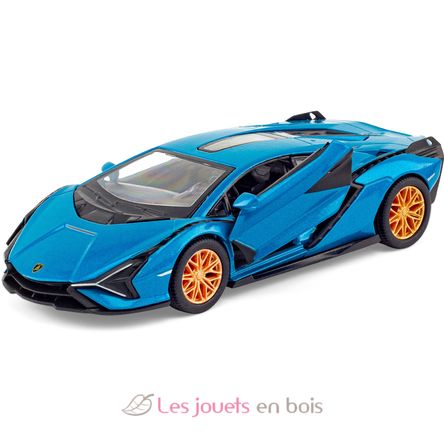 Voiture miniature Lamborghini bleue UL-H7613 Ulysse 1