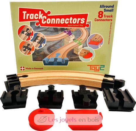 Allround Small - 8 connecteurs de rails Toy2-21021 Toy2 1