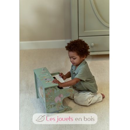 Piano en bois vert Safari Friends LD7476 Little Dutch 4