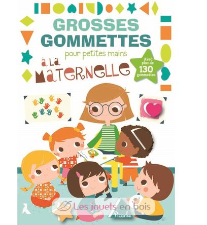 Grosses gommettes A la maternelle PI-7131 Piccolia 1