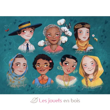 Pionnières de Barbara Brun K110-100 Puzzle Michèle Wilson 2