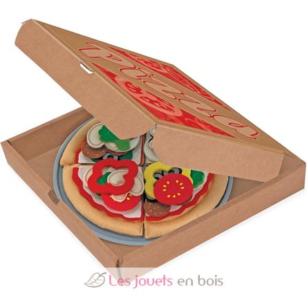 Pizza en feutre M&D13974-4028 Melissa & Doug 3